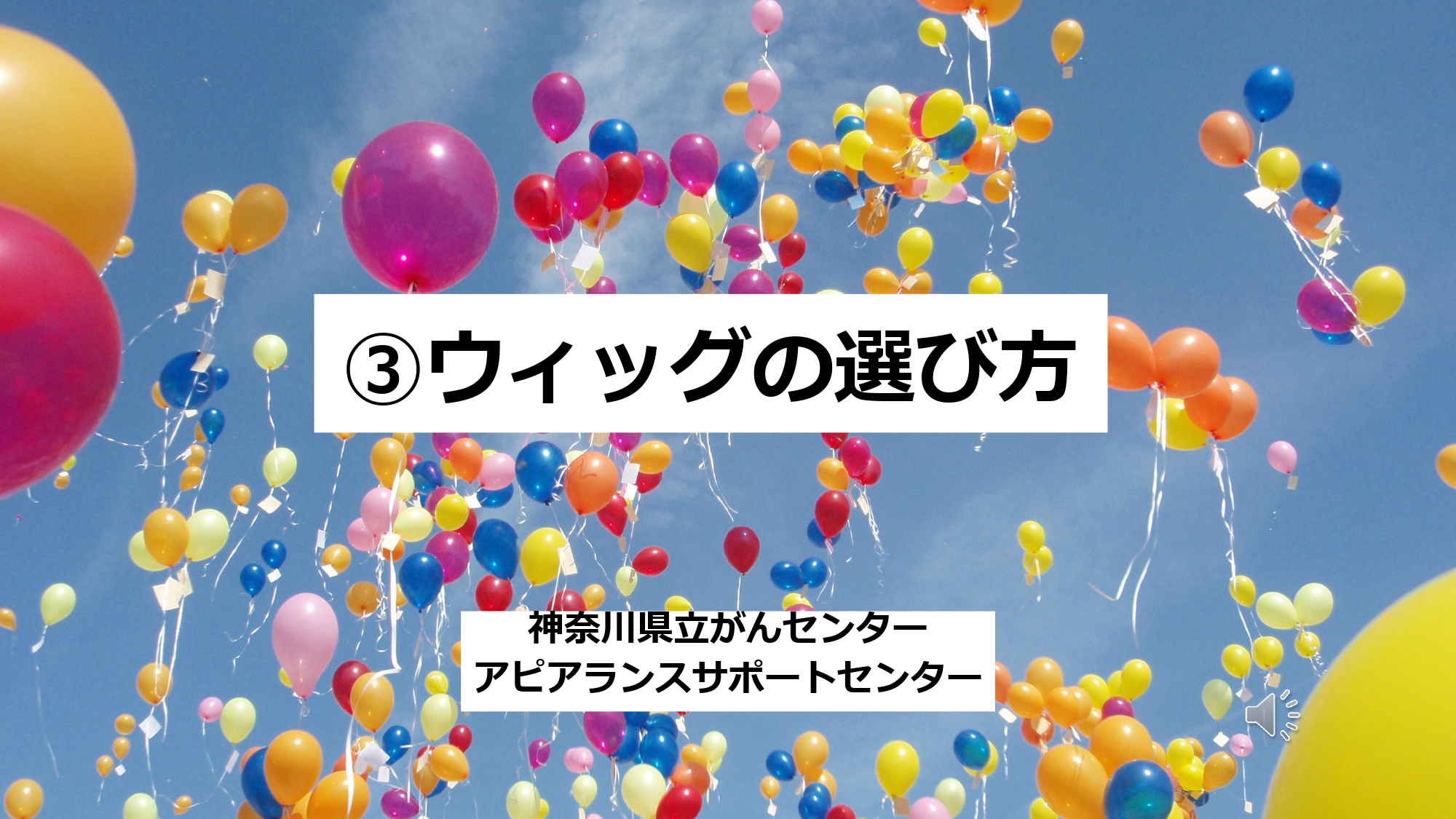 ウィッグの選び方